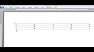 Word  Gitternetzlinien in einer Tabelle ein und ausblenden [upl. by Laicram7]