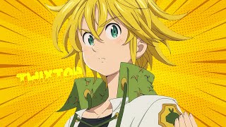 Meliodas Twixtor 4K  No CC Nanatsu no Taizai [upl. by Sicard]