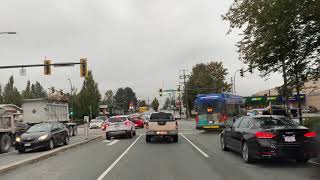 Driving To Surrey BC From Tsawwassen Ferry Terminal Canada [upl. by Iggam]