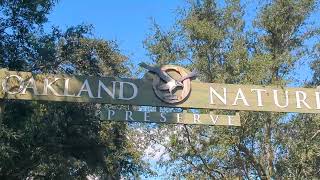 Oakland Nature Preserve Sign amp Nature Fest 2024 Oakland Florida [upl. by Odnumde]