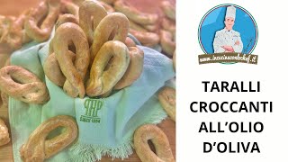 TARALLI CROCCANTI ALLOLIO DOLIVA [upl. by Marci]