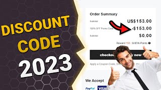 WORKING Shein Discount Code 2023  How To Get Shein Coupon Code 200 On IOSAndroid [upl. by Mord570]