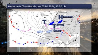 Wetter für Mittwoch den 03 Januar 2024 [upl. by Harper]