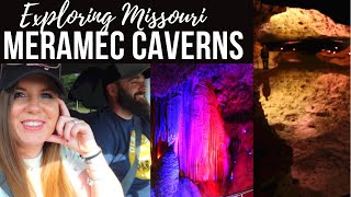 MERAMEC CAVERNS so much more than a cave tour  Exploring Missouri [upl. by Gesner]