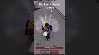 The Best Saitama Combo In The Strongest Battlegrounds [upl. by Azitram]