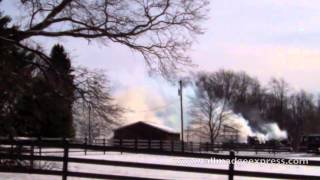 Mindale Farms barn fire in Tallmadge [upl. by Neffirg]