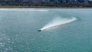 HOTMBC  PCat Twin round2 FE boat racing [upl. by Ecyor197]