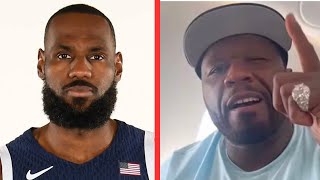 50 Cent REVEALS How LeBron James Made Him A Millionaire [upl. by Anthony]