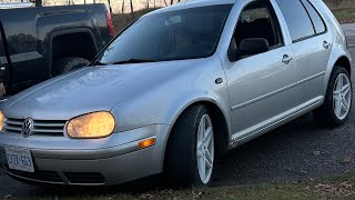 VW TDI Straight Pipe INSANE SOUND CLIPS  straight piped mk4 golf TDI part 2 [upl. by Aneelahs]