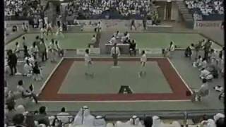 Karate Shotokan Chile campeonato mundial Kumite Equipos Dubai 1990 [upl. by Attenahs]