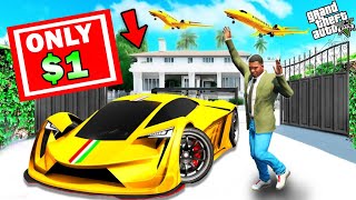 GTA 5  Franklin Buying Everything In  1 Challenge in GTA 5  GTA 5 mods [upl. by Travers]