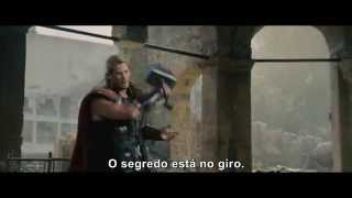 Vingadores Era de Ultron  Vídeo 30  Legendado  QuintaFeira nos Cinemas [upl. by Euqinommod67]