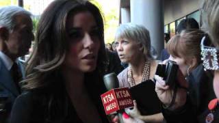 FIESTA 2011 Eva Longoria interview [upl. by Nalda852]