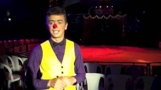 Alex the Clown from Russells International Circus [upl. by Nyliram]