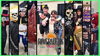 Riverwalk Anime 2023 Vlog Saturday  Henry B Gonzalez Convention Center [upl. by Ecyle195]