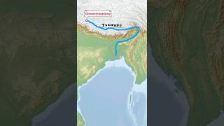 Brahmaputra river system river brahmaputrariver geography generalknowledge 100subscriber [upl. by Chloris]