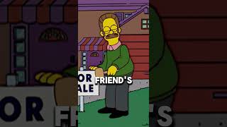 Ned Flanders Can See How People Will Die😱 simpsons shorts [upl. by Eltsyrk]