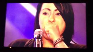 Lucy spraggan Beer fear x factor audition Sing called last night [upl. by Nilak580]