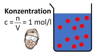 Konzentration berechnen  Chemie Endlich Verstehen [upl. by Pearlman920]