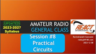 Session 8  General Class 20232027  Amateur Radio Training  by 9Y4R [upl. by Erickson]