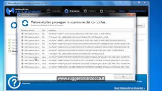 Malwarebytes programma gratuito per rimuovere toolbar malware e pubblicità indesiderate dal PC [upl. by Ayar]