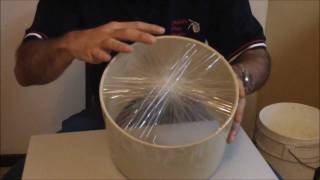 Homemade packing tape drum  Childs Play Music [upl. by Ylehsa]