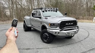 NEW RAM 3500 Limited MegaCab Start Up Test Drive Walkaround POV and Review [upl. by Dragoon987]