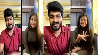 Idhayathai Thirudathey Serial Actor NAVIN amp BINDU insta live [upl. by Gervais796]