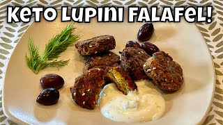 Keto Falafel  Made with Lupini  just over 1g net carbs each [upl. by Heall]