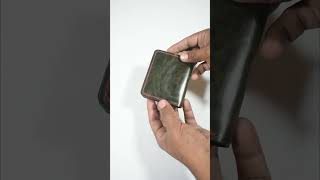 Making Leather Cardholder handmade leathergoods [upl. by Freemon691]