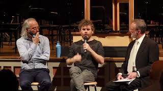 Concert Conversation May 12 2018 Gabriel Kahane Carlos Kalmar and Robert McBride [upl. by Rolph]