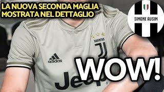 Ecco la seconda maglia Juve 201819 nel dettaglio  Speciale Avsim [upl. by Westney]