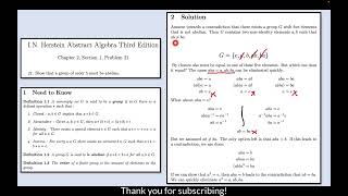 2121  Herstein Chapter 2 Section 1 Problem 21 A group of order 5 must be abelian [upl. by Orvil]