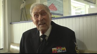 Last surviving member of Admiral Byrds expedition to Antarctica turns 102 in Atlantic Beach [upl. by Sorel414]