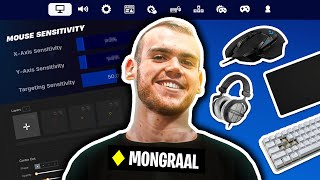 Mongraal NEW Settings Crosshair amp Setup BEST AIM [upl. by Mariand]