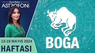 Boğa burcu haftalık burç yorumu 1319 Mayıs 2024 Astrolog Demet Baltacı astroloji burçlar haber [upl. by Enelrahc]