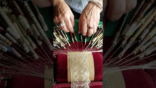 Intricate Lace Making  ViralHog [upl. by Aluk]