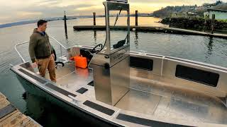 Aluminum Workboat Grizzly 21 Silverback Marine Seattle [upl. by Nahum]