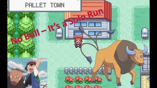 Can I Beat Pokemon FireRed With Only Tauros [upl. by Elfreda851]