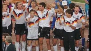 HQ  Gianna Nannini amp Edoardo Bennato  Un estate Italiana  Weltmeister Deutschland 1990 [upl. by Leahcimsemaj]