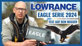 Exklusiver Ersttest Die Lowrance EAGLE Serie  Die Evolution der Hook Reveal Modelle [upl. by Rempe144]