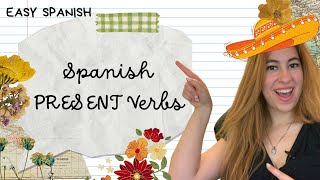 FINALLY understand Spanish Verbs in PRESENT Now Fun for Kids 🎉 LearnSpanish 🌟 [upl. by Mather]