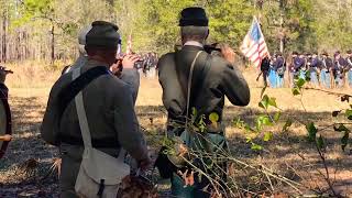 45th Reenactment at Olustee Battlefield Historic State Park Florida 2022 CivilWarReenactment [upl. by Wehrle]