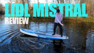 Lidl Mistral after 3 years review and test paddling  How it the quality SUP Paddle Board [upl. by Alys]