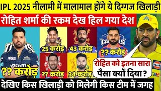 IPL 2025 MEGA AUCTION 8 NEW SHOCKING UPDATES 😱 [upl. by Ecinnaj]