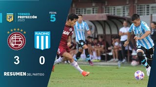 TorneoProyección  Fecha 5 del Torneo 2023  Lanús – Racing [upl. by Murton]