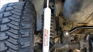 Jeep Grand Cherokee 4x4 Project ZJ Part 10 Doetsch Tech 8000 Prerunner Shocks Review Shock Absorbers [upl. by Lopes]