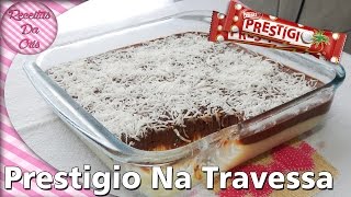 BOMBOM PRESTÍGIO NA TRAVESSA  RECEITAS DA CRIS [upl. by Nehte512]