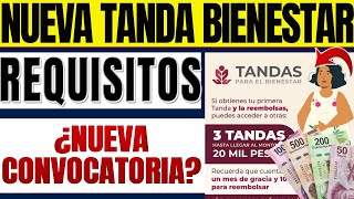 Tandas del Bienestar 2024 Nueva convocatoria para mujeres que quieren préstamos requisitos [upl. by Biddie]