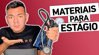 QUAIS O MATERIAIS NECESSÁRIOS PARA CAMPO DE ESTÁGIO Técnico de Enfermagem [upl. by Nnylrats975]